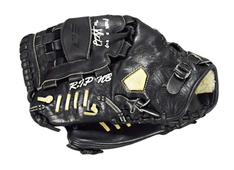 CC Sabathia Game-Used and Signed Fielding Glove
